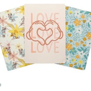 Disney Mickey and Minnie Mouse Journal Set